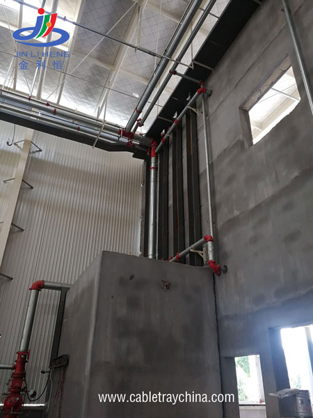 Fireproof Cable Trunking For Logistics District Construction in Taian ireproof Cable Trunking For Logistics District Construction In Taian Powder Cable Tray