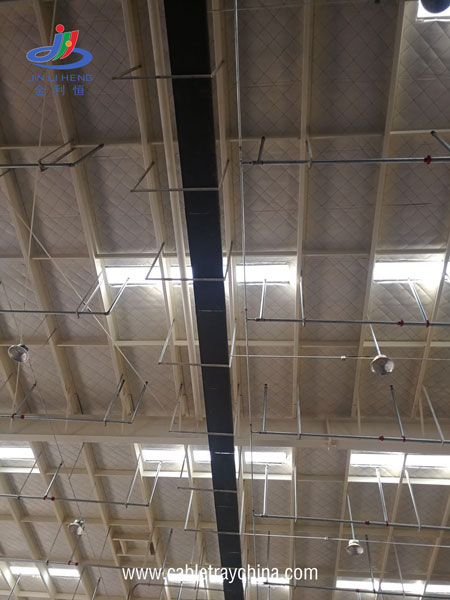 Fireproof Cable Trunking For Logistics District Construction Powder Cable Tray In Taian