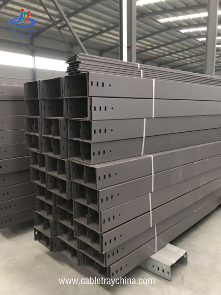 Metal Fireproof Cable Trunking For Taian Logistics District Construction Powder Cable Tray For Logistics District Construction In Taian