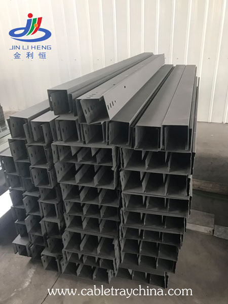 Powder Cable Tray For Logistics District Construction Metal Cable Trunking
